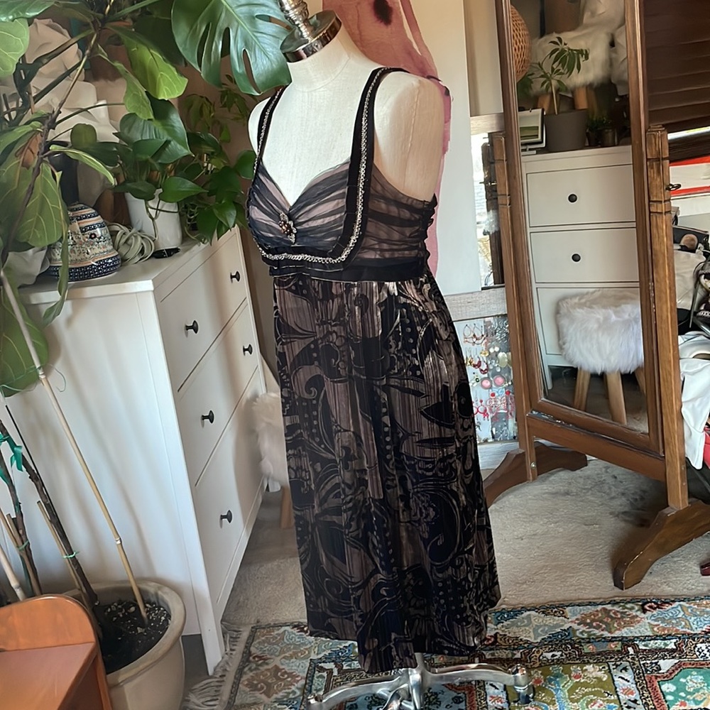 MIXIT velvet dress - Picture 2 of 10